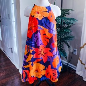 Forever 21 Floral/Hibiscus sundress